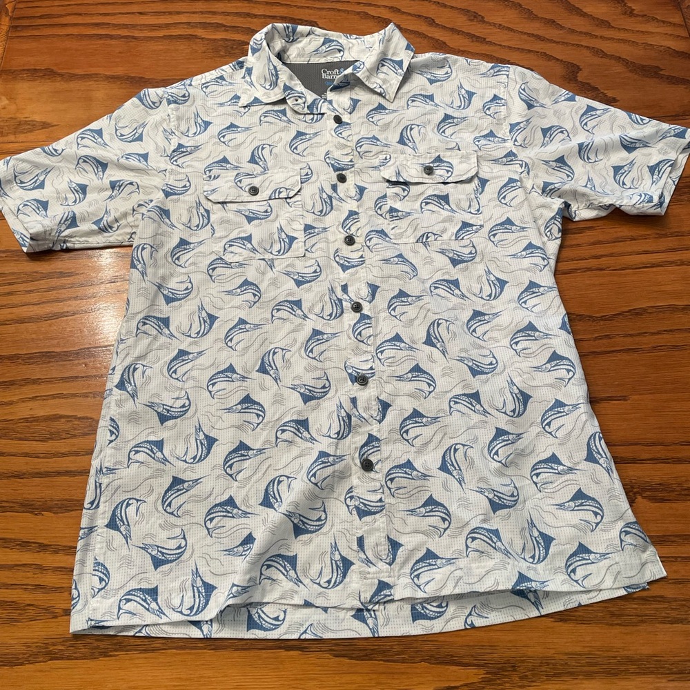 Men’s Marlin Fishing Shirt
